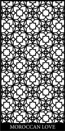 Скачать dxf - Марокканская решетка узоры орнаменты геометрические узоры геометрический орнаментальн