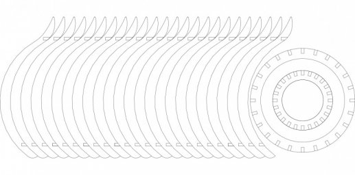 Скачать dxf - Трафареты для дизайна