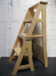 Скачать dxf - Стул стремянка стул стремянка трансформер деревянный стул стремянка