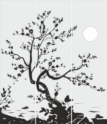 Пескоструйный рисунок пескоструйный рисунок на зеркале природа эскиз дерево пескоструй