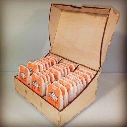 Коробка под чайные пакетики для хранения чайных пакетиков коробка для