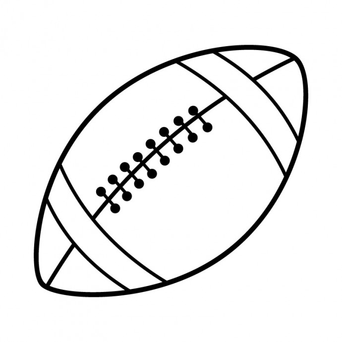 Скачать dxf - Мяч для регби раскраска мячик регби раскраска регби
