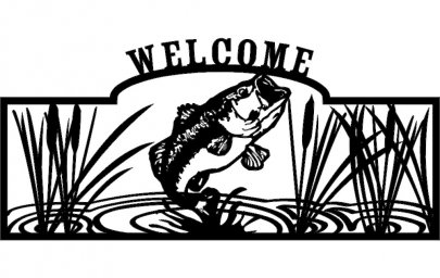 Скачать dxf - Чёрно-белые рисунки рыбацкие логотипы трафарет рыбалка трафареты рыбы