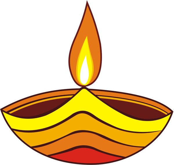 Diwali масляная лампа 5282