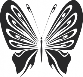 Скачать dxf - Бабочки векторные трафарет бабочки бабочка трафареты бабочек для