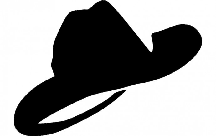 Скачать dxf - Силуэт шляпы шляпа клипарт шляпа вектор силуэт шляпы