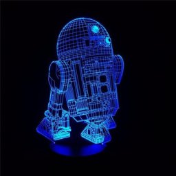 3d светильник r2d2 ночник робот ночник r2d2 3d-лампа mgitik робот