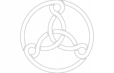 Скачать dxf - Кельтские символы узоры кельтские орнамент кельтский трискелион, кельтский