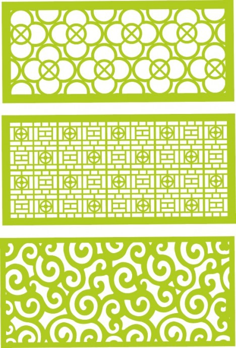 Узор орнамент орнамент шаблон трафарет зелёный ароканский орнамент