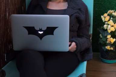 Скачать dxf - Бэтмен ноутбук наклейки для ноутбука наклейки бэтмена для