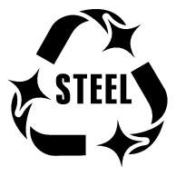 Steel логотип логотип сталь значок товарные знаки знаки Распознать текст 76