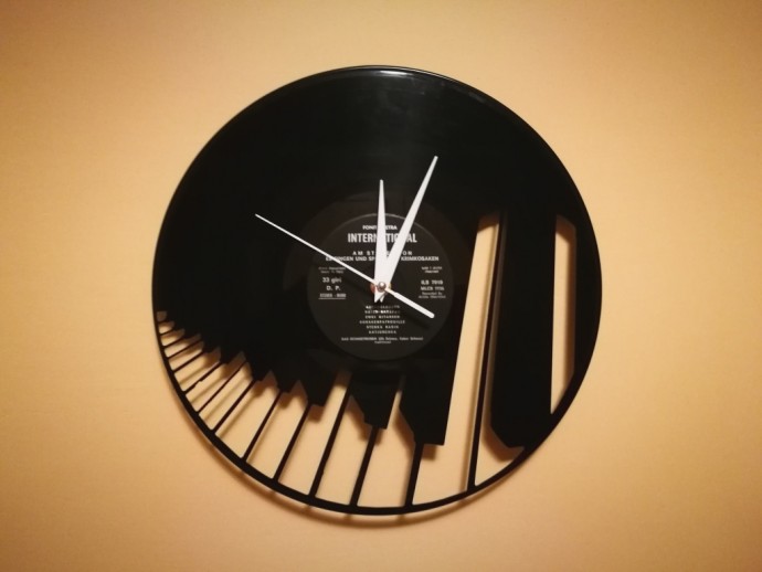 Скачать dxf - Часы из виниловых пластинок часы из виниловых пластинок