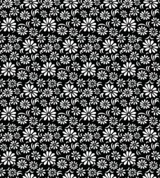 Повторяющийся узор цветы черно белые цветочный узор узоры бесшовный узор Распознать 4054