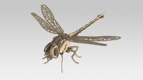 Стрекоза dxf насекомые стрекоза стрекоза из фанеры деревянная стрекоза