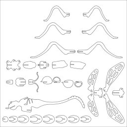 Скачать dxf - Шаблоны для выпиливания