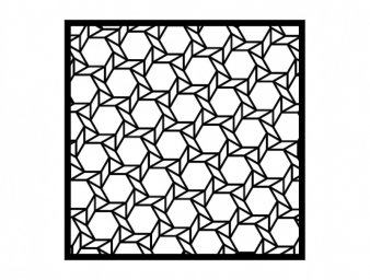 Скачать dxf - Геометрические узоры геометрические рисунки орнамент мозаика пенроуза орнамент