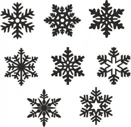 Снежинки вектор снежинки снежинки векторные силуэт снежинки снежинки черно белые