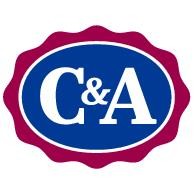 Логотип одежды c canda c&amp a эмблема c a логотип векторные 4138