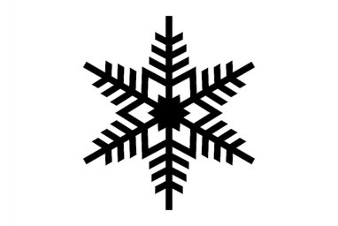 Скачать dxf - Снежинки черно белые снежинки логотип снежинка черно белый