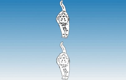 Скачать dxf - Рисунок заяц хипстер рисунки иллюстрация кошка