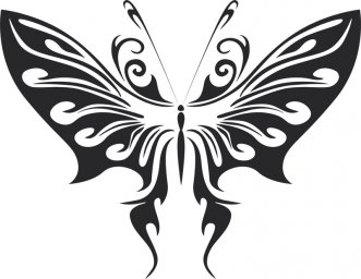 Скачать dxf - Узоры бабочки трафарет бабочки бабочка бабочки векторные узорчатые