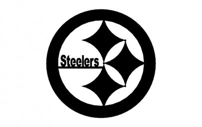Скачать dxf - Pittsburgh steelers logo питтсбург стилерс эмблема steelers авто