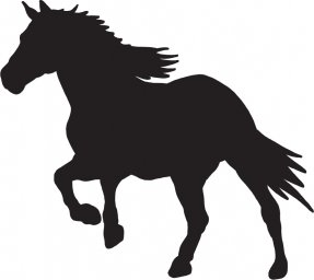 Скачать dxf - Силуэт лошади черный силуэт лошади силуэт лошади шаблон