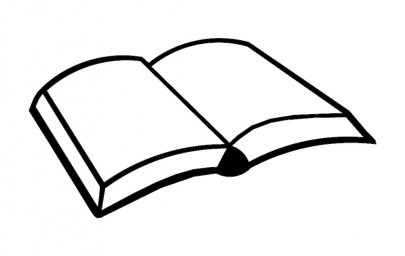 Скачать dxf - Раскраска книги рисунок книги значок книги книжка раскраска