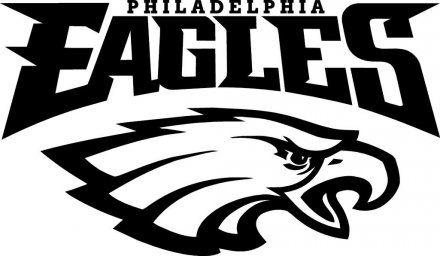 Скачать dxf - Eagles philadelphia трафарет зе иглз логотип philadelphia eagles