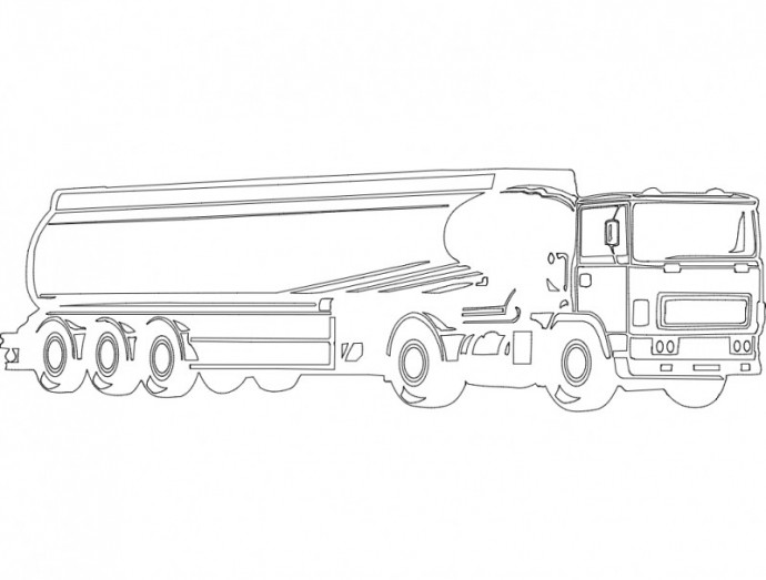 Скачать dxf - Раскраски грузовые машины бензовоз раскраска грузовик раскраска грузовая