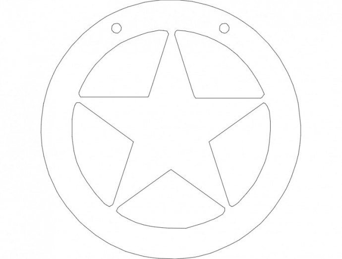 Скачать dxf - Трафарет эмблемы звезды знак супергероев трафарет раскраски логотипы