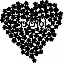Шаблоны трафареты трафарет фигура сердечко трафарет сердечко из лапок логотип