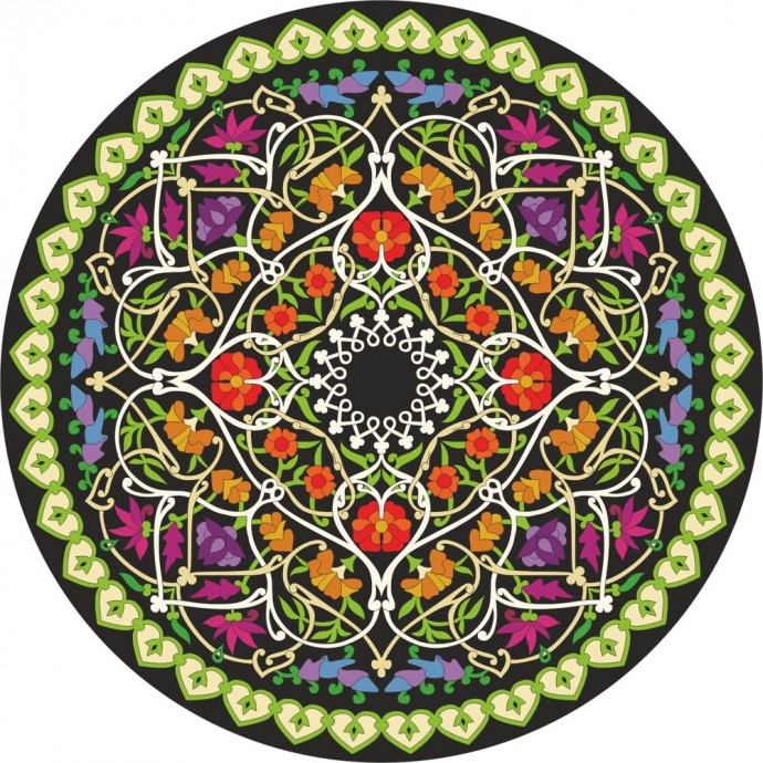 Орнамент центрический орнамент мандалы мандала цветы восточные узоры