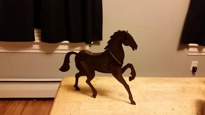 Скачать dxf - Лошадь макет лошади кожаные фигурки лошадей фигурки лошадей