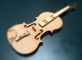 Скачать dxf - Скрипка белая скрипка классическая скрипка скрипка 4 4