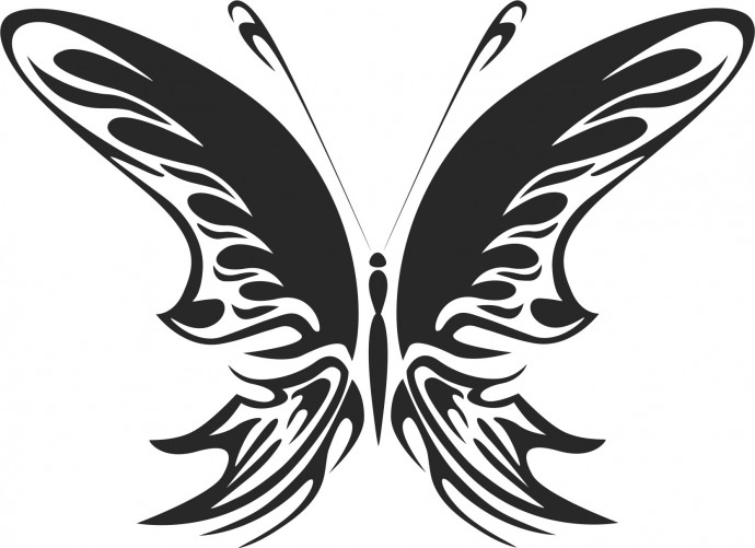 Бабочка трафарет бабочки татуировка бабочка бабочки тату трафарет тату бабочка