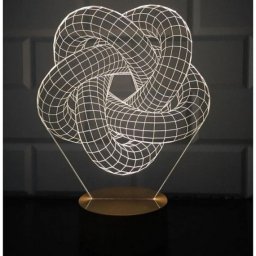 3д светильник спираль 3д 3d led lamba illusion constellation декоративные