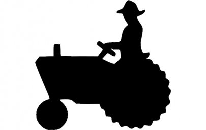 Скачать dxf - Силуэты автомобилей силуэт фермер трактор лого силуэт вектор