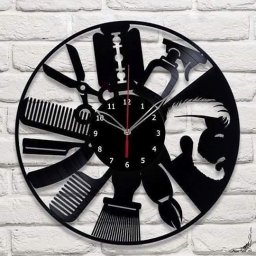 Скачать dxf - Оригинальные часы креативные часы декоративные часы интерьерные настенные