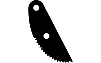 Скачать dxf - Комплект ножей ножи части лезвия пилы пила по