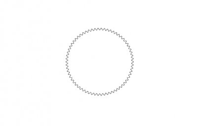 Скачать dxf - Круглая красный круг пунктиром прозрачный фон ровный круг
