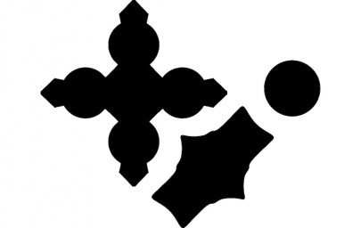 Скачать dxf - Крест силуэт иконки знаки черный силуэт рисунок