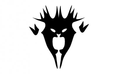 Скачать dxf - Рисунки татуировок животные логотип голова дракона эмблема дракон