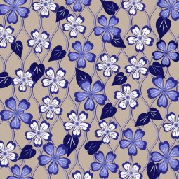 Бесшовный цветочный узор цветочный узор синие цветы паттерн бесшовный узор бесшовный 4082