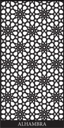 Скачать dxf - Узор арабеска геометрические узоры геометрический орнамент узор арабские