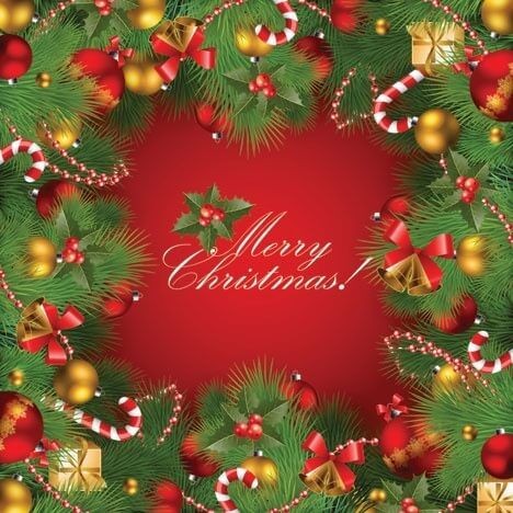 Рождественский фон рамка из елки новогодний рождественские открытки новогодние открытки ветки 3990