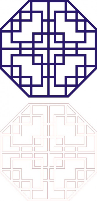 Геометрические узоры корейский орнамент символы китайские геометрические узоры узор арабеска
