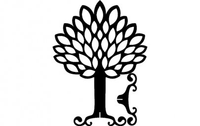 Скачать dxf - Силуэты деревьев дерево dxf логотип дерево дерево дерево
