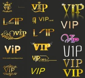 Логотип vip vip шрифт буквы векторные логотипы вип надпись