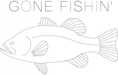 Скачать dxf - Рисунок рыбы карандашом легко рыба раскраска рыбка карандашом